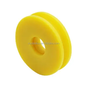 Extruding Nylon Pulley Wheel U V H Groove Plastic Roller for Various Applications