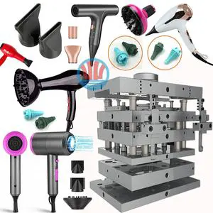 Custom Abs Hairdryer Plastic Handheld Enclosure Manufacture Injection Plastic Abs Parts Molding Injection Shell for Industrial