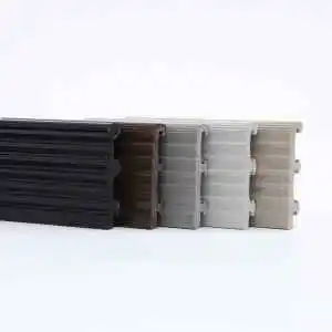 Durable PE Extruded Profile and PP PVC ABS Plastic Tube Building Plastic Extrusion Plastic Profiles