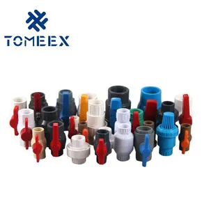 2024 Hot Sale ABS Handle PVC Body ABS Ball Plastic PVC Ball Valve for India Market