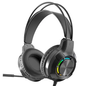 SY G45 Wired Bass Stereo Gaming Headset with Mic for PC PS4 PS5 Xbox RGB Led OMD Computer Headphone Gamer Auriculares Audifonos