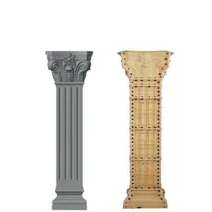 Wholesale Abs Plastic Column Concrete Roman Mold Pillar Mould for Sale