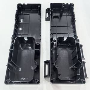High-Light Black Recycled ABS Plastic Particle 12 Impact Strength Sports Equipment Shell Materials Spray-Painted