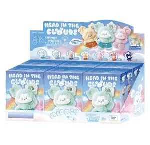 Original Authentic MINISO Mickeeyys Head in the Clouds Vinyl Plush Dolls Pendant Trendy Toys Blind Box Surprise Gifts