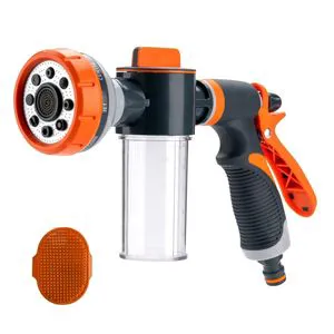 Factory ABS Nozzle Sprayer Jet Garden Hose Soap Dispenser Watering Gun
