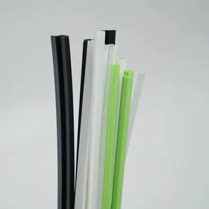 Low Moq Products Plastic Manufacturer Abs Profile Extrusion China Customizable Plastic Profile