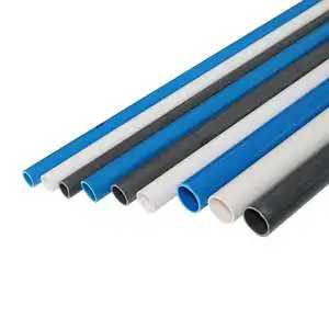 Various MM Length Color Plastic Material Available PP ABS PVC PE PU Extrusion Tube Plastic Pipe for Hospital Food