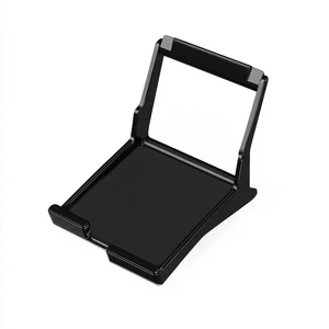 Black Glossy Injection Moulded Electronic Parts with Custom Cutting Processing Service