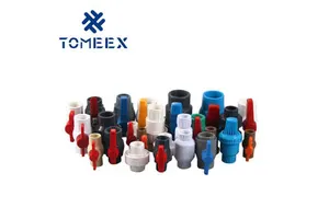 2024 Hot Sale ABS Handle PVC Body ABS Ball Plastic PVC Ball Valve for India Market