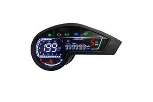 Universal Motorcycle Digital Speedometer Water Proof Adjustable Meters for 250cc 500cc Nake Bikes Accessories Speedometers