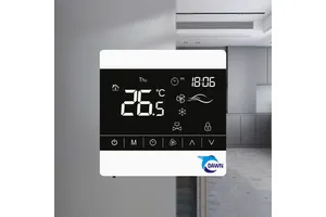 Customizable ABS Material Three-Speed Intelligent Switch Thermostat for HVAC Systems