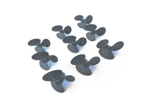 ABS Plastic Accessories Plastic Fan Blades for Motor Custom Plastic Parts