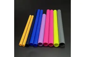 Direct Factory Customized ABS PE PVC Plastic Extrusion Pipes Round Pipe Extruded Plastic Tubes