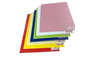ABS Two Layer Colored Plastic Sheet Double ABS Sheet for Laser Engraving