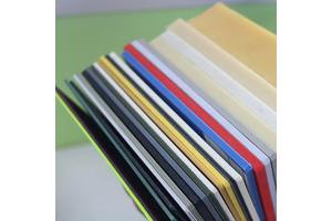 Factory Customized Colored ABS Plastic Sheet 1.3mm Thick ABS Double Color Sheet for CNC Engineering