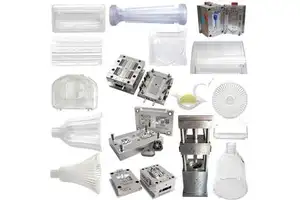OEM Custom ABS Clear Plastic Shell Injection Moulds Manufacturer's Service for Cutting Processing Plastic Molding Product