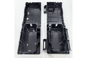 High-Light Black Recycled ABS Plastic Particle 12 Impact Strength Sports Equipment Shell Materials Spray-Painted