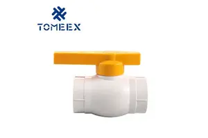 2021 Hot Sale ABS Handle Pvc Body PP Ball Plastic PVC Ball Valve