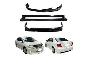 2007-2011 for Toyota for Corolla Axio Body Kit Front Lip Rear Lip Side Skirts Plastic Material No Color 2008 Axio Body Kit